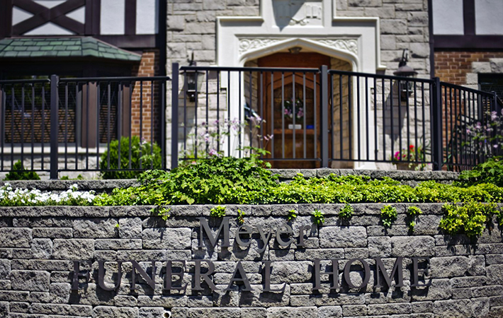 B.J. Meyer Sons Funeral Home Exterior - Bridgetown Road Cincinnati